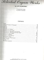 Selected Organ Works 0769291082 Book Cover