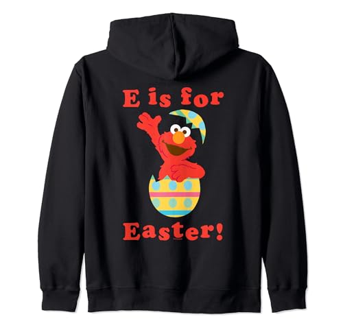 Sweat Elmo de Sesame Street pour Pâques pull zippé facile à enfiler