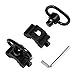 Rifle Sling Swivel Mount Push Button Release Sling Loop Ring Pack of 2