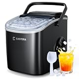 EASYERA Ice Maker Machine Countertop, Portable Small Ice Cube Machine