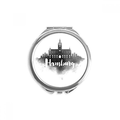 Miroir de maquillage Hambourg multicolore pour sac à main
