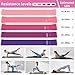 Pilates Kit for Home Workouts for Women-12-Piece Equipment Set with Ring,Yoga Ball,5 Resistance Bands,Figure-8 Band,Arm Stretcher,Grippy Socks,Storage Bag for Toning,Strength & Flexibility (Pink)