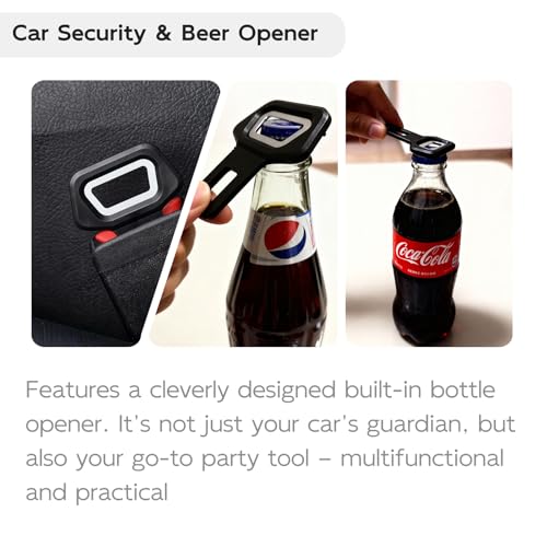 4 piezas de coche, adaptador, clip coche, clip coche universal, apto para la mayoría de los coches, camiones, vehículos de transporte, también para el abrebotellas - imagen 6