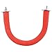 Parrots Perch Stand, U Shape Quartz Sands Bird Stick Paw Grinding Roughsurfaced Wooden Perch Stand Rack Large Bird Perches Cages Toy for Parakeets,Macaw,Parrots(Red)