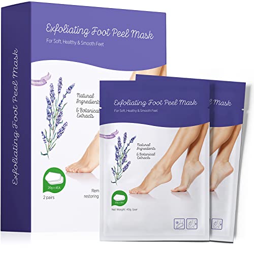Foot Peel Mask - Exfoliator Peel Off Calluses Dead Skin, Foot Spa And Callus Remover - Baby Soft Smooth Touch Feet With Lavender And Aloe Vera For Men And Women (2 Pairs) #TOP6