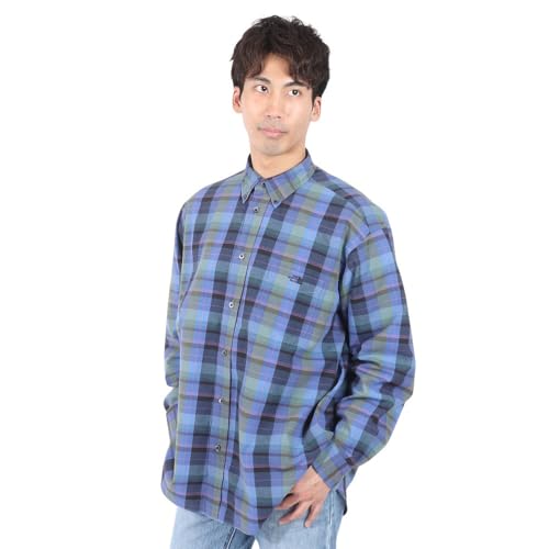 [THE NORTH FACE] L/S Madras Shirt アーバンネイビー/オーバジーン XL