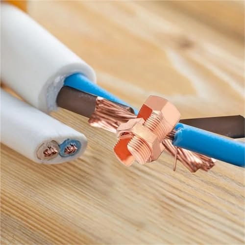 Conector de perno dividido TJ-16 tipo split bolt para unión de hilos de toma tierra 5
