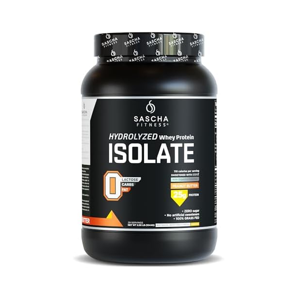 SASCHA FITNESS Hydrolyzed Whey Prot...