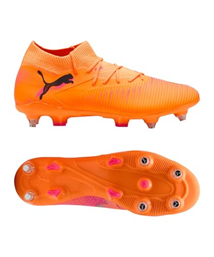 Puma Future 8 Match Mxsg, Scarpe Da Calcio Unisex-Adulto, Heat Fire Black Ravish, 41 Eu - 7