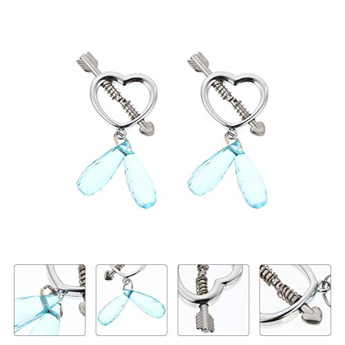 ARTIBETTER 1 par de Braçadeiras de Mamilo de Mama Clipe de Estimulação de Mama Brinquedos Brinquedos