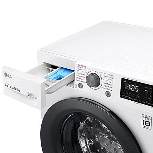 Lava e Seca LG VC5 11kg Branco com Inteligência Artificial AIDD™ - CV3011WG4 - Motor Inverter