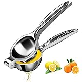 hand saftpresse 🍋Ergonomisches Design: Aufgrund der Konstruktion und Ergonomie erzeugt der saftpresse manuell eine größere Quetschkraft und reduziert die Reaktion von Druckgegnern. citruspresse manuell kann leicht und perfekt den gesamten Saft aus Früchten extrahieren. Machen Sie sich keine Sorgen mehr über die Strom- oder Batterieprobleme herkömmlicher Quetscher. citruspresse hand wird auch sicherer sein.
