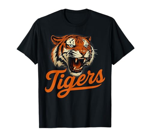 Vintage Tiger Name Animal Graphic Gift for Men Women Kids T-Shirt