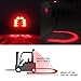 Fuguang 5.4Inch LED Forklift Arch Safety Light Red 25W DC10-80V Arc Zone Safety Lights 1PCS