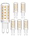 Produktbild G9 LED Warmweiß, LED Leuchtmittel 3W Ersatz für 30W Halogenlampen, Enegiesparende LED Birne, G9 Glühbirne 300 Lumen LED Lampe Nicht Dimmbar, 6er Pack