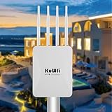 Outdoor WiFi 6 WLAN Access Point AX3000 Gigabit Wireless Access Point bis 3000Mbps, Dualband 2.4GHz & 5GHz WLAN Repeater/Verstärker, IP65 Wasserdicht, AP/Router/Repeater Modi, 2500Mbps WAN/LAN, PoE/DC