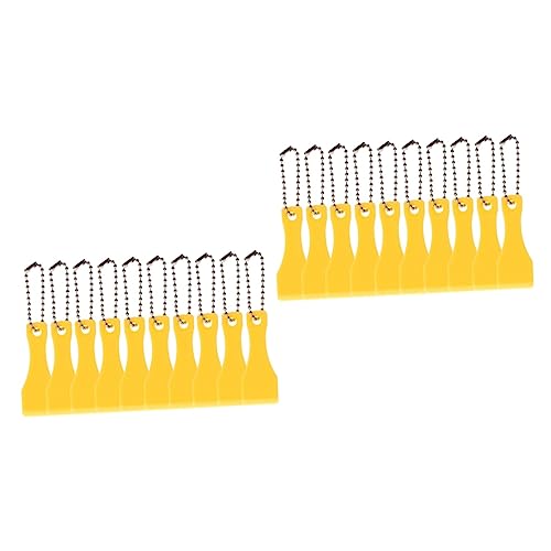 JEWEDECO 20pcs Lottery Scraping Tools Scraper for Easy Scratch Offs Versatile Card Scraping Tool for Removing Stickers Labels and More for All