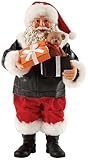 Department 56 Possible Dreams Santas Harley Davidson Happy Harley Days Figurine, 10 inch