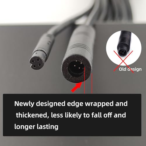 Image of 3M /9.84FT 4-pin Dash cam Rearview Camera Extension Cable Male to Female Connector,Backup Camera Extension Cable Anti-Interference, Compatible with Most Dash Cameras
