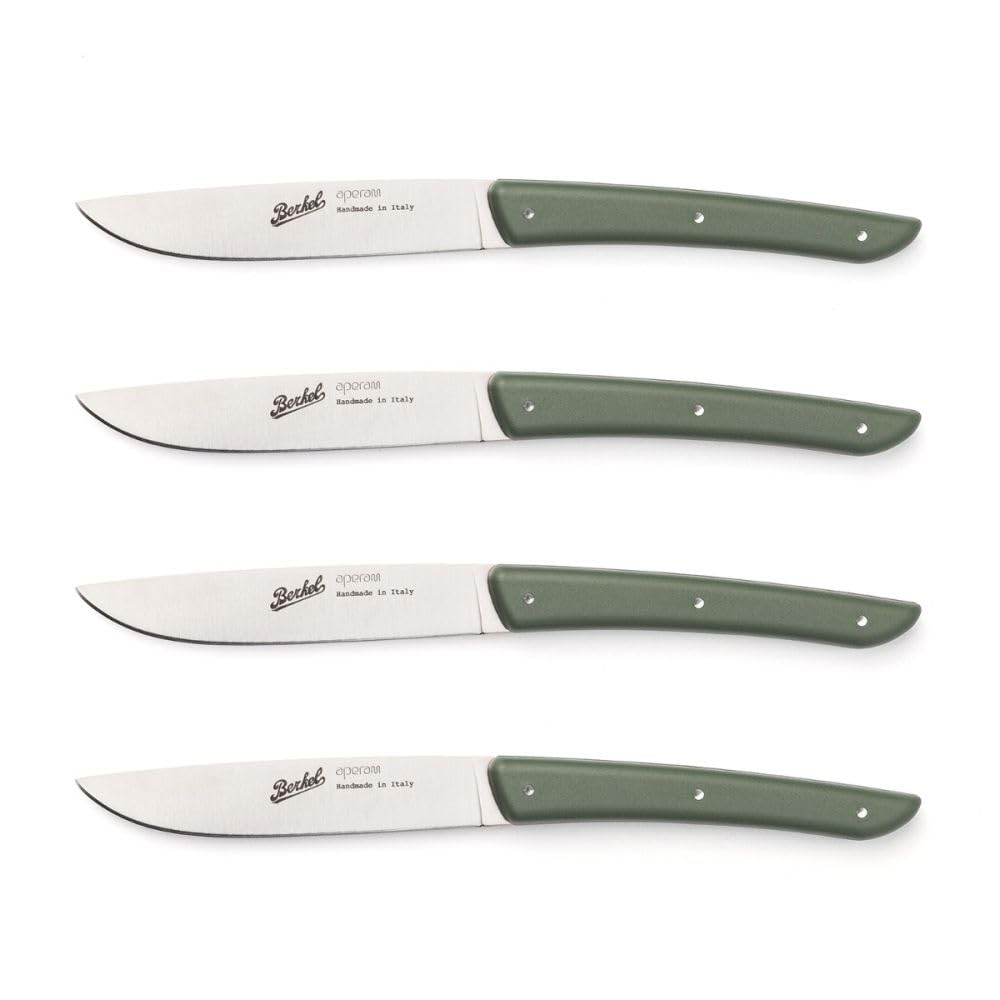 Berkel 4er-Set Steackmesser (Grün)