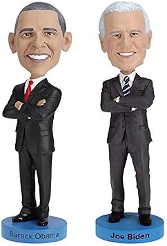 Royal Bobbles Barack Obama & Joe Biden Bobblehead Bundle Pack