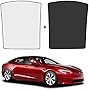 BASENOR 2022 2021 Tesla Model S Glass Roof Sunshade Foldable Sunroof Sunshade for Tesla Model S Heat Isolate ( 2pcs)