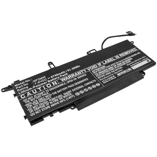 k.A. Akku für Dell Latitude 7310 2-in-1 Li-Pol 7,6 Volt 6850 mAh schwa