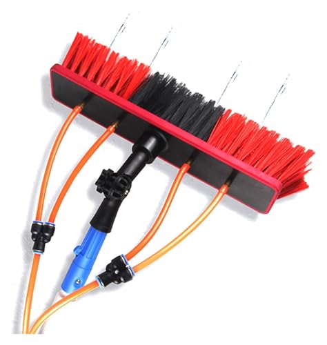 Brosse télescopique toiture pour laver facilement les grandes fenêtres de la maison