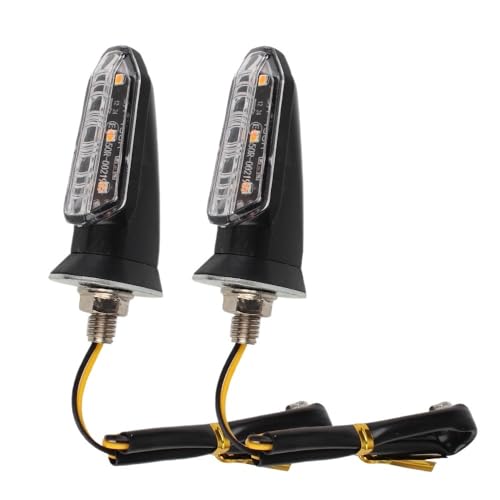 Clignotants feu clignotant 12V ambre 8mm pour moto de cross
