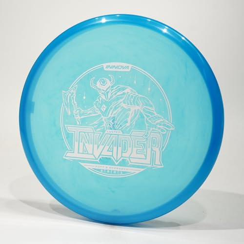 Innova Luster Invader Disc Golf Putter & Approach Disc, Pick Color/Weight [Stamp & Exact Color May Vary] Blue 164-166 Grams
