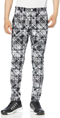 Amazon | [パーリーゲイツ] メンズ ロングパンツ (バイヤスチェック柄