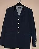 blau gestreift 42 Reitjacke Turnierjacket blau gestreift 42