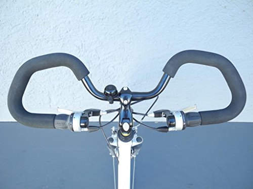 2 Stück 400mm Lange Mossgummi Lenkerüberzug Griffe Grips Soft Fahrrad...