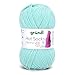 Produktbild Gründl Hot Socks Merino, Sockenwolle pastell mint mit Merinowolle, Strumpfwolle 4-fädig 50g / 200m, Sockengarn 4fädig uni einfarbig (05 mint)