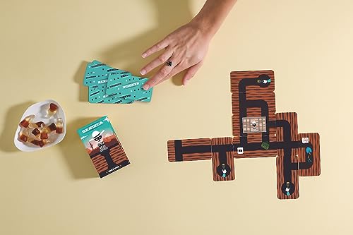 Image of Bandida Card Game - Exciting Sequel with New Challenges! Fun Strategy Game for Family Game Night, Cooperative Game for Kids & Adults, Ages 6+, 1-4 Players, 15 Minute Playtime, Made by Helvetiq
