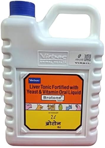 Image of Brotone Liver Tonic with Yeast and Vitamin for Pets & Large Animals (2 Liter)