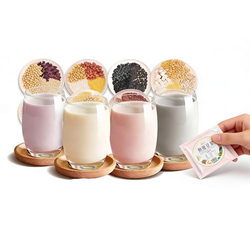 Mélange de lait de soja 10 saveurs contre les baisses d'énergie matinales