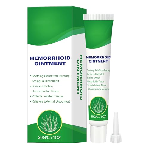 Crème apaisante pour hémorroïdes, Creme Hemorroide, Soin Intime Quotidien, Soulagement Rapide des Hémorroïdes