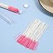 320PCS Ear Hole Floss Piercing Cleaner Floss Ear Hole Care Cleaning Tool Disposable Piercing Aftercare Cleaning Line for Girl (Pink)