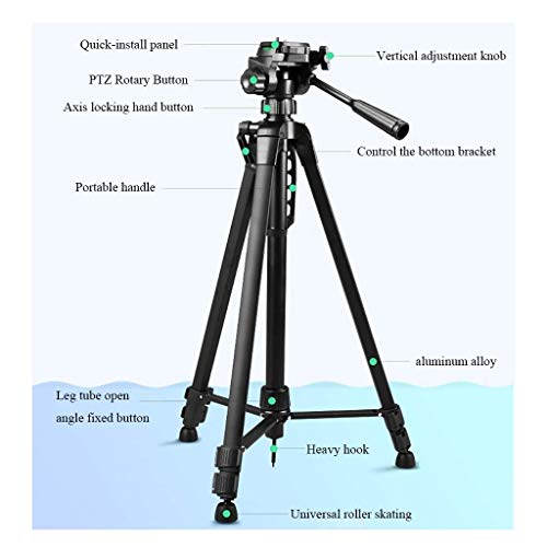 XYSQWZ Handyhalter Für Beauty Fill Light 3-Kamera-live-Broadcast-Support-stativ 10-Zoll-led-ringlicht-stativ (größe: B) – Bild 5