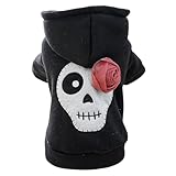 犬 ハロウィン 服 コスプレ コスチューム 衣装 仮装 変装 かぼちゃ 袖あり ポリエステル カバーオール あったかい 冷房対策 パピー服 誕生日 贈り物 (L,シルバー)