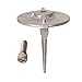 Boat Motor 17264T2 17264C1 F17264C1 Trim Tab Anode for Mercury Mariner Force 30HP 35HP 40HP 45HP 50HP 55HP 60HP 70HP 75HP Outboard Engine, Zinc Alloy