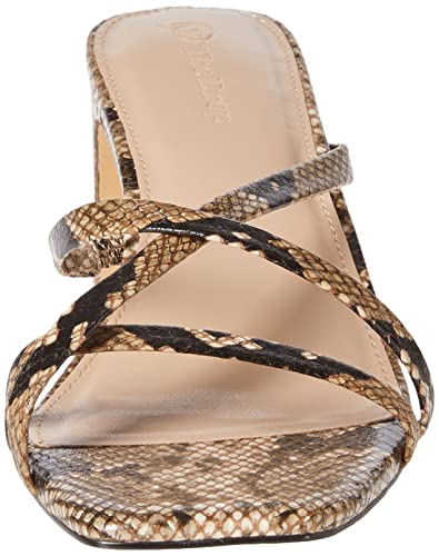 Image of The Drop Women's Amelie Strappy Square Toe Heeled Sandal