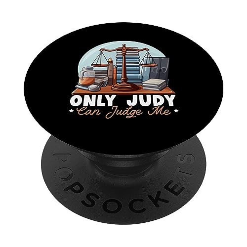 Lawyer Law Justice Bar Exam Paralegal Judge Attorney PopSockets Swappable PopGrip, Black