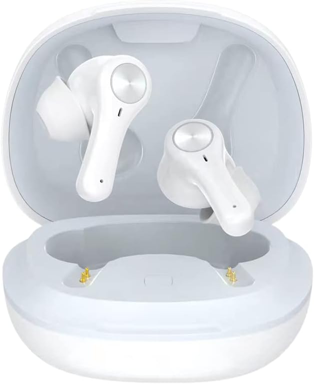 [2022 New] Rechargeable Bluetooth Hearing Aids for Seniors And Adults with Noise Cancelling, Digital Hearing Aid,Bluetooth Music Headset For Answering Calls (White)