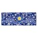 Large Mouse Pads for Desk, Extended Abstract Gaming Mousepad for Women Office Gifts, Funny XL Big Stitched Waterproof Nonslip Computer Mats Deskmat for Keyboard, (Starry Night, 31.5 * 11.8 in)