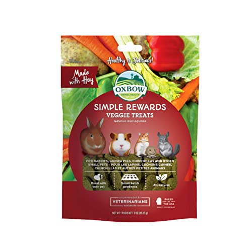 Oxbow Simple Rewards Treats - Rabbits Guinea Pigs Chinchillas 2Oz #TOP1
