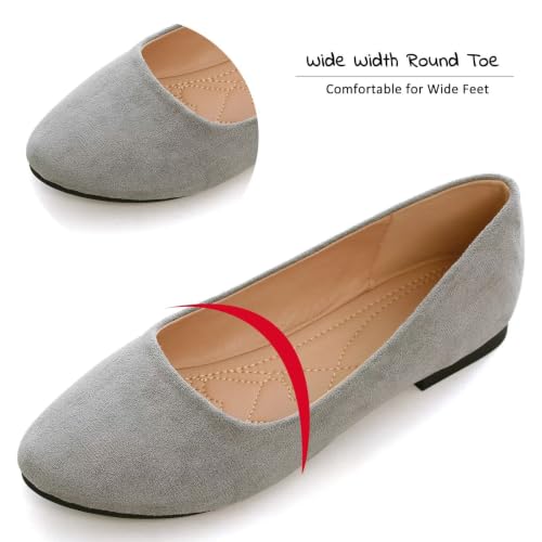Image of SAILING LU Casual Shoes for Women Dressy Ballet Flats