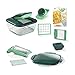 Produktbild Genius Nicer Dicer Chef 14-teilig Grün B-Ware