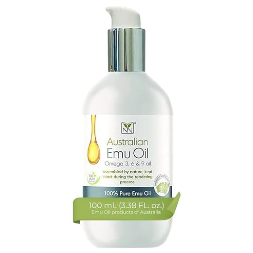 Reines Emu Öl - Kopfhaut-, Haar-, Nagel-, Gesichtsöl & Körperöl für Damen & Herren mit Omega 3 6 9, Vitaminen & Mineralien – 100 ml unparfümiertes australisches Pure Emu Öl von Y-Not Natural